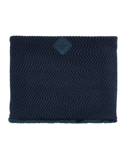 Navy Coloured LeMieux Lila Snood On A White Background 