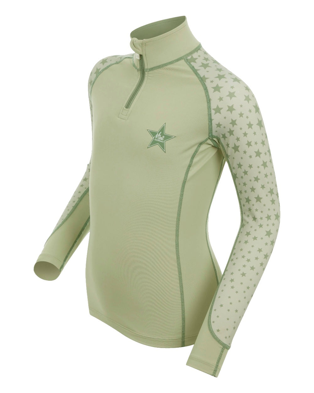 Fern coloured LeMieux Mini Base Layers on white background 