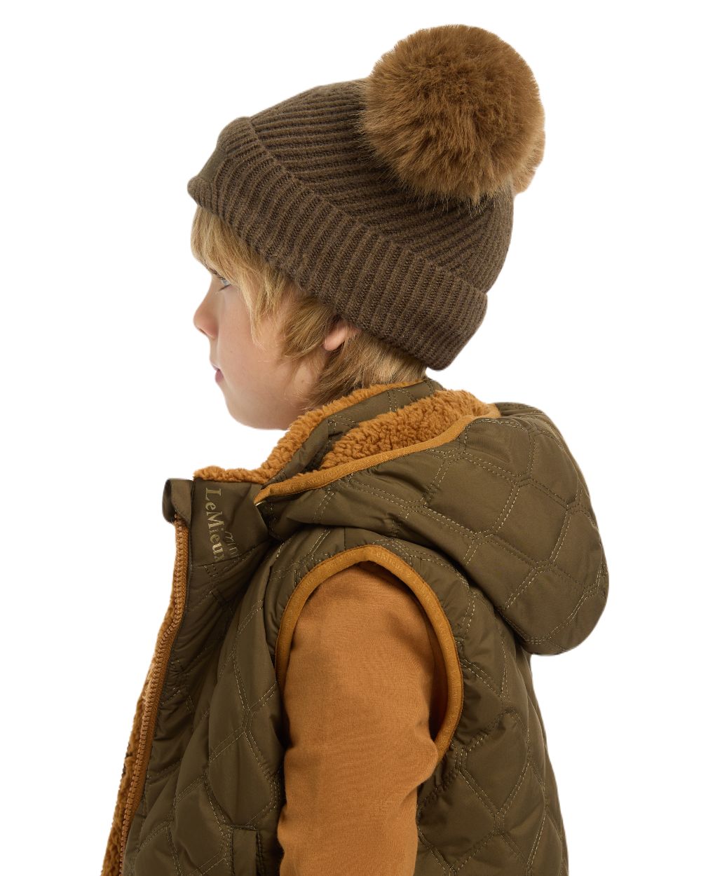 Alpine Coloured LeMieux Mini Clara Beanie On A White Background 