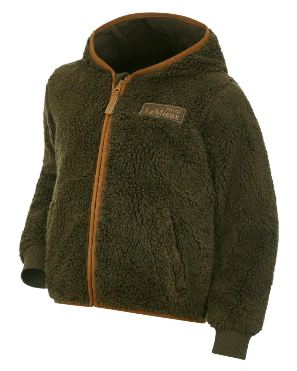 Alpine Coloured LeMieux Mini Teagan Fleece Jacket On A White Background 