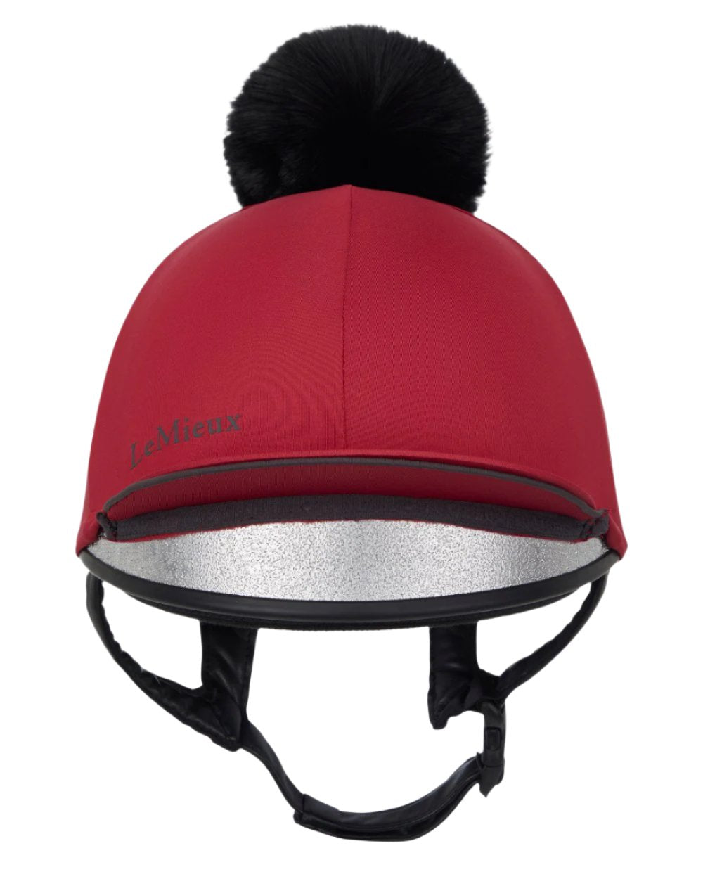 Ember Coloured LeMieux Pippa Hat Silk On A White Background 