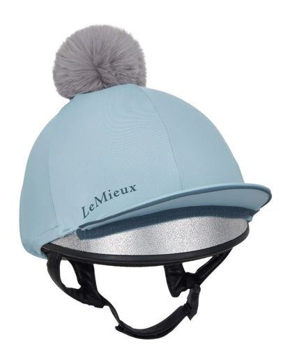 Glacier Coloured LeMieux Pippa Hat Silk On A White Background 