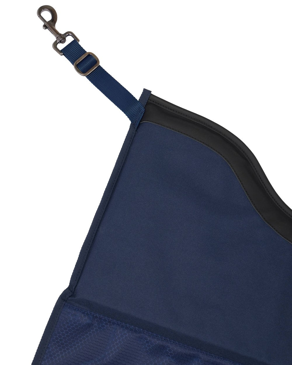 Navy coloured LeMieux Pro Stable Guard on white background 