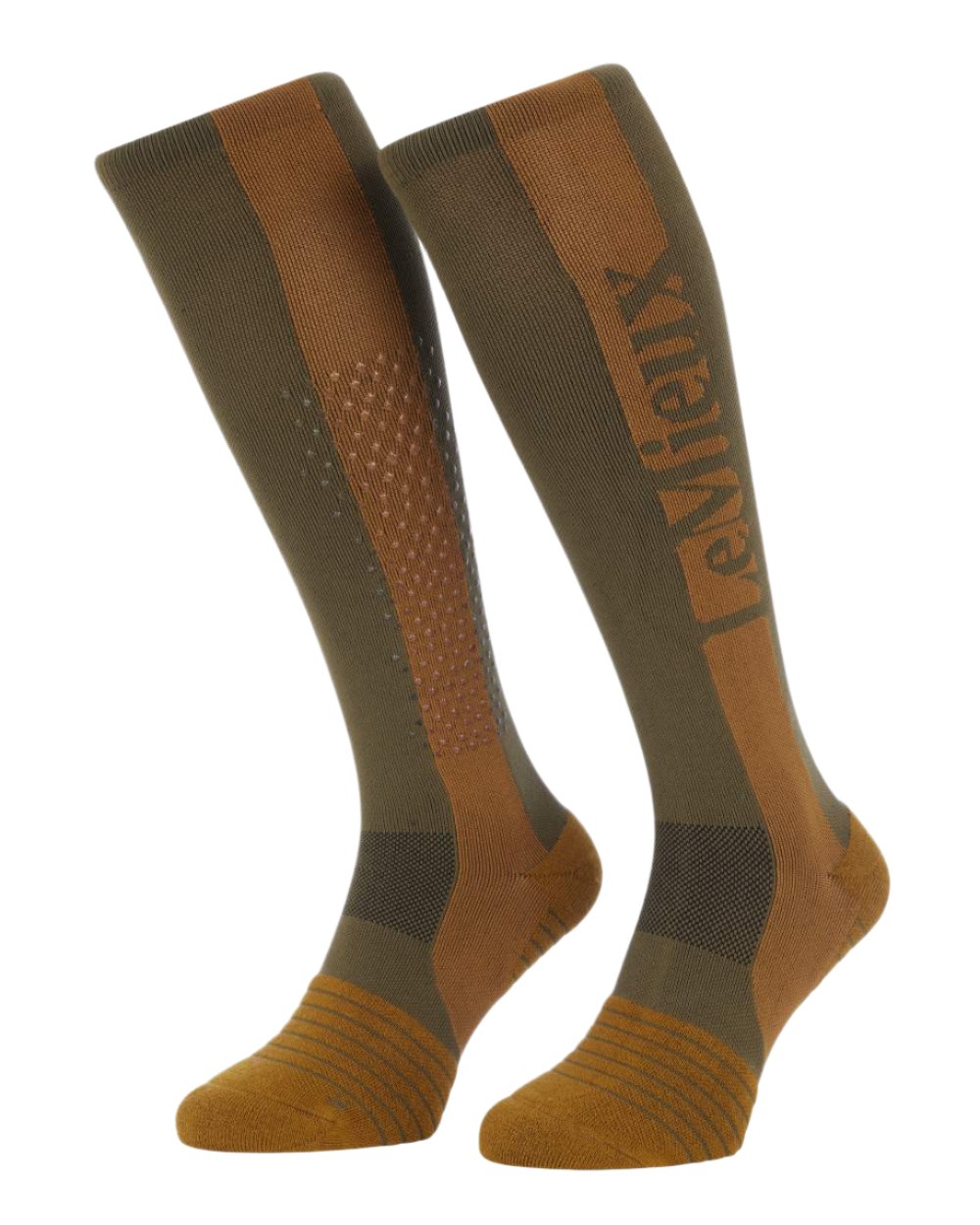 Alpine Coloured LeMieux Silicone Socks On A White Background 