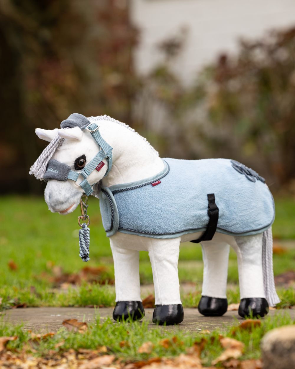 LeMieux Toy Pony Coco On A Outer Yard Background