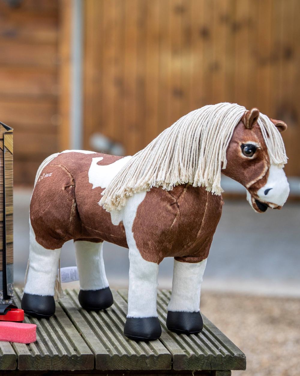 LeMieux Toy Pony Flash on brown background 