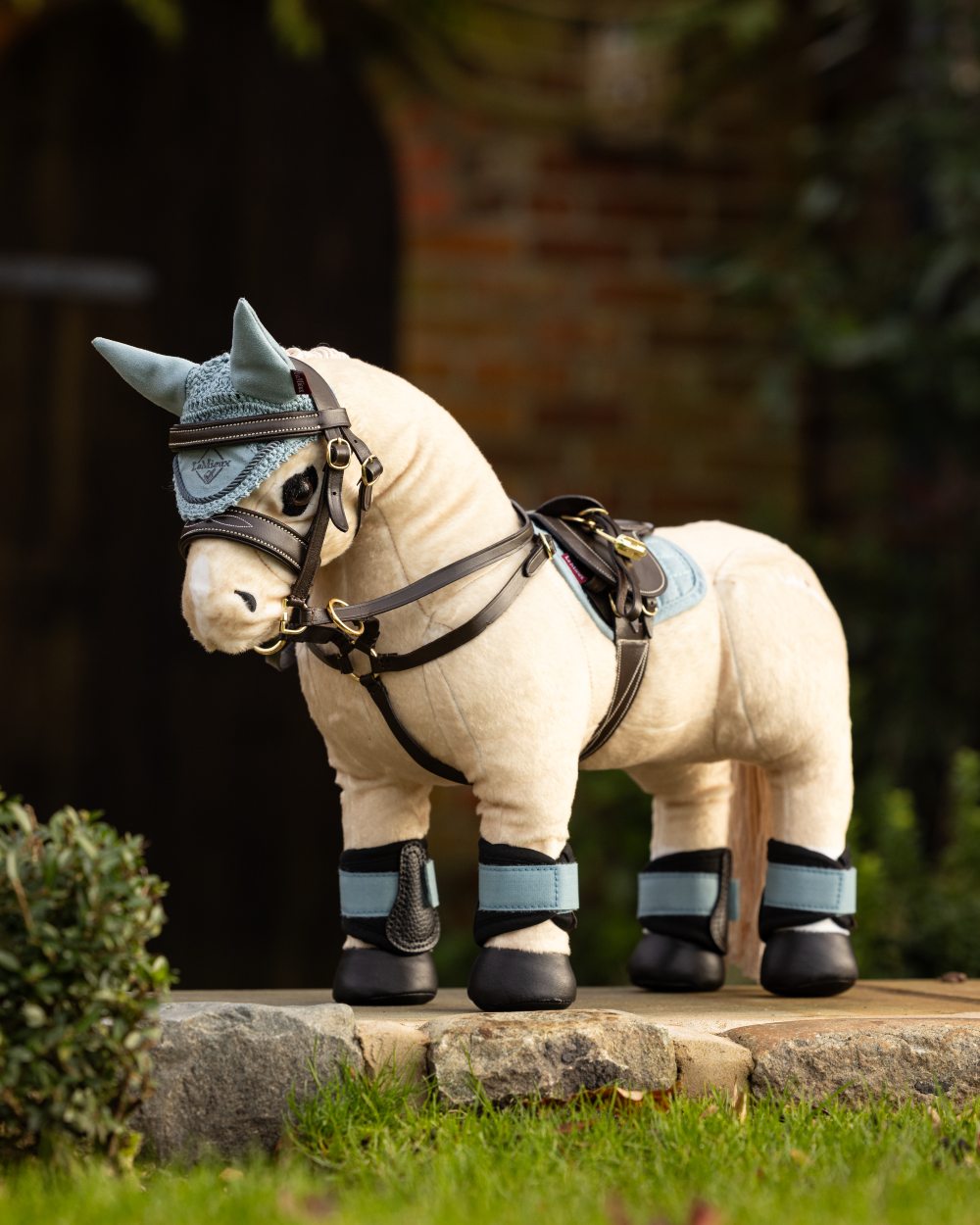 Glacier Coloured LeMieux Toy Pony Pad On A White Background 