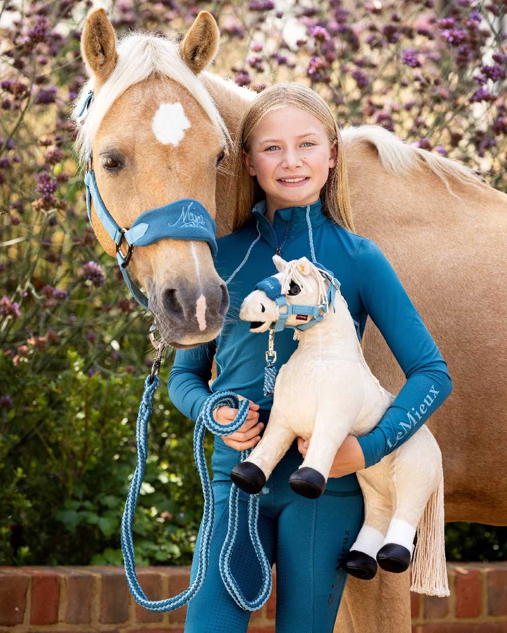 LeMieux Toy Pony Popcorn with plants background 