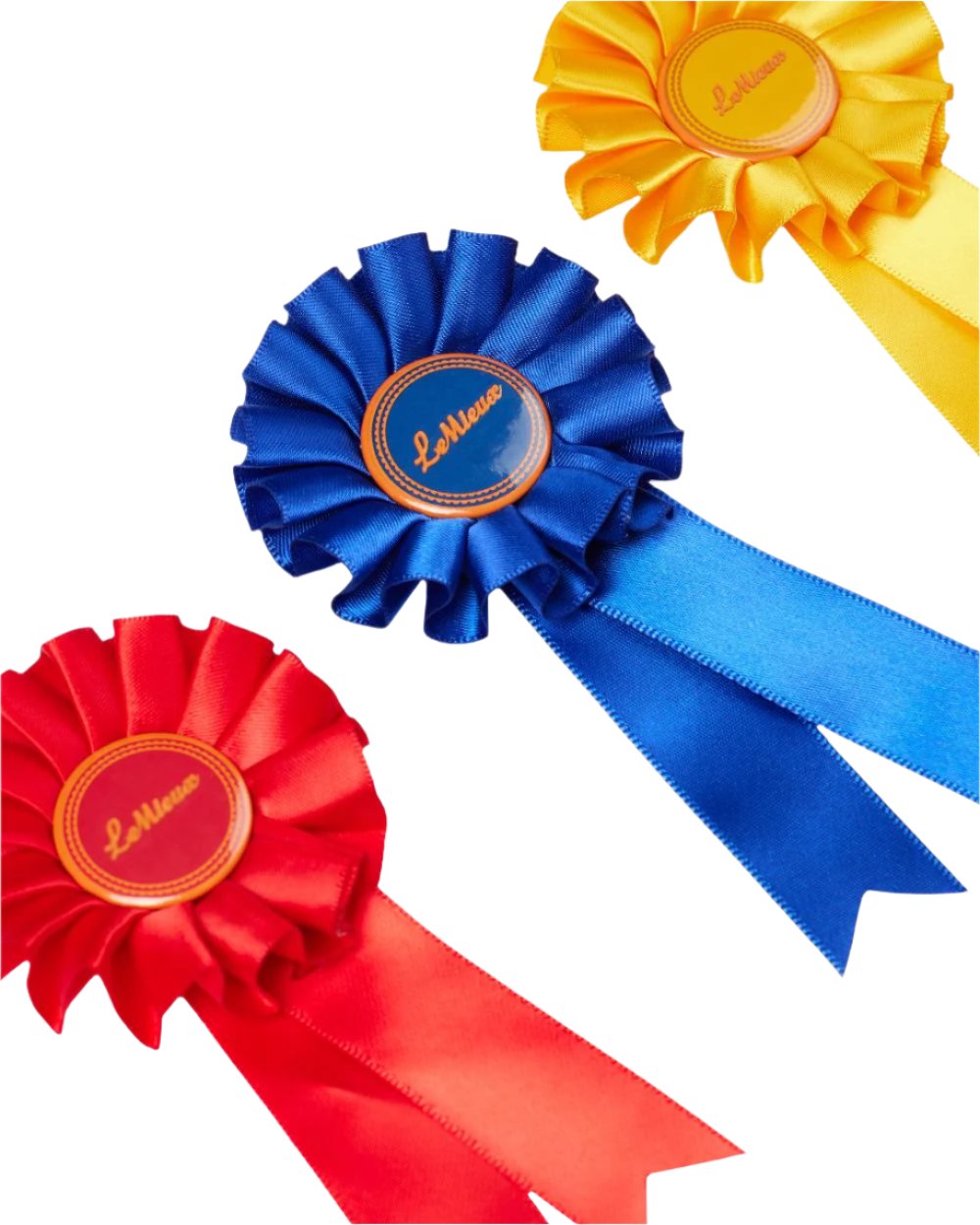 Multi Coloured LeMieux Toy Pony Rosette Pack On A White Background 