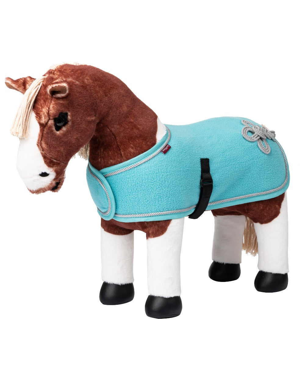 Azure coloured LeMieux Toy Pony Rug on white background 