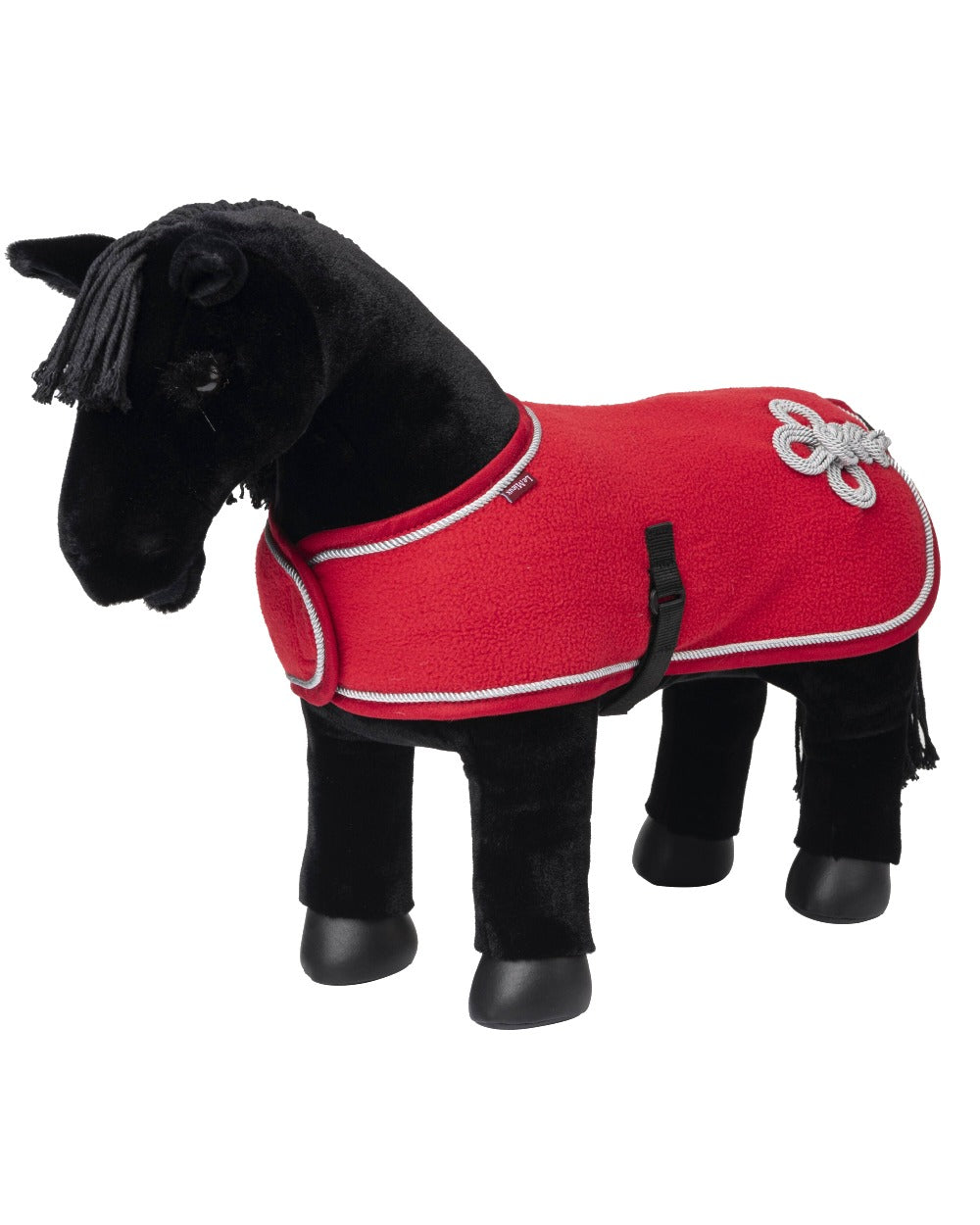 Chilli coloured LeMieux Toy Pony Rug on white background 