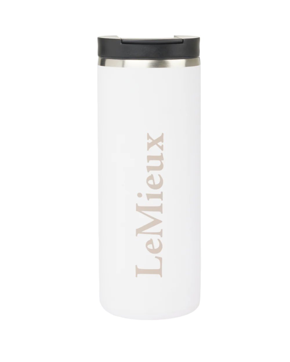 Stone Coloured LeMieux Travel Cup On A White Background 