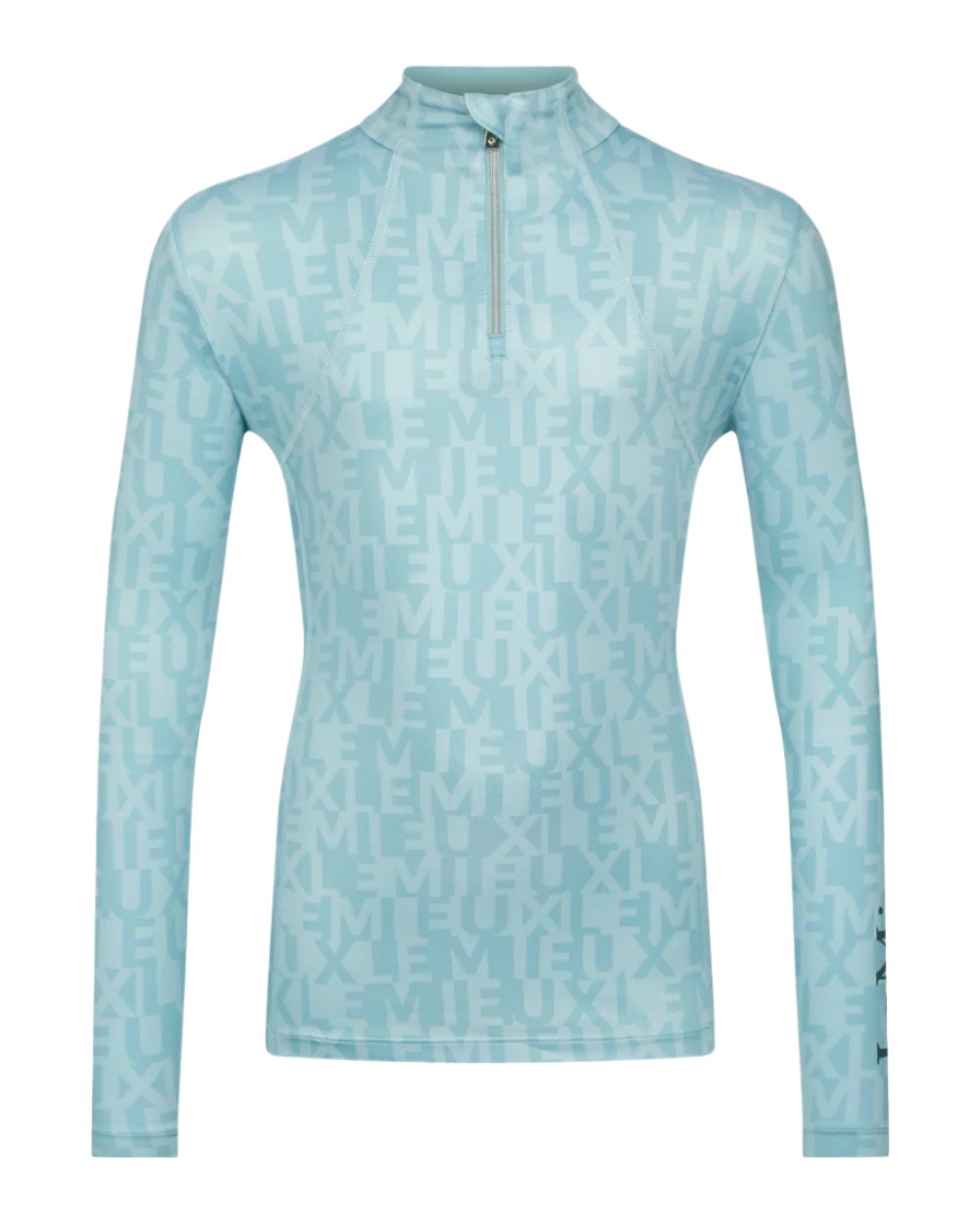 Glacier Coloured LeMieux Young Rider Casey Base Layer On A White Background 