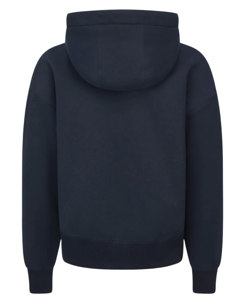 Navy Coloured LeMieux Young Rider Hettie Half Zip Hoodie On A White Background 