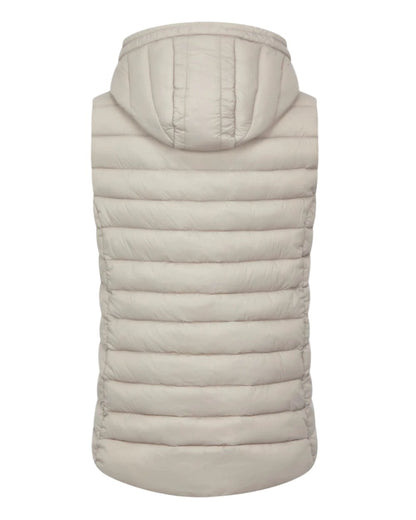 Ash Coloured LeMieux Young Rider Milly Puffer Gilet On A White Background 