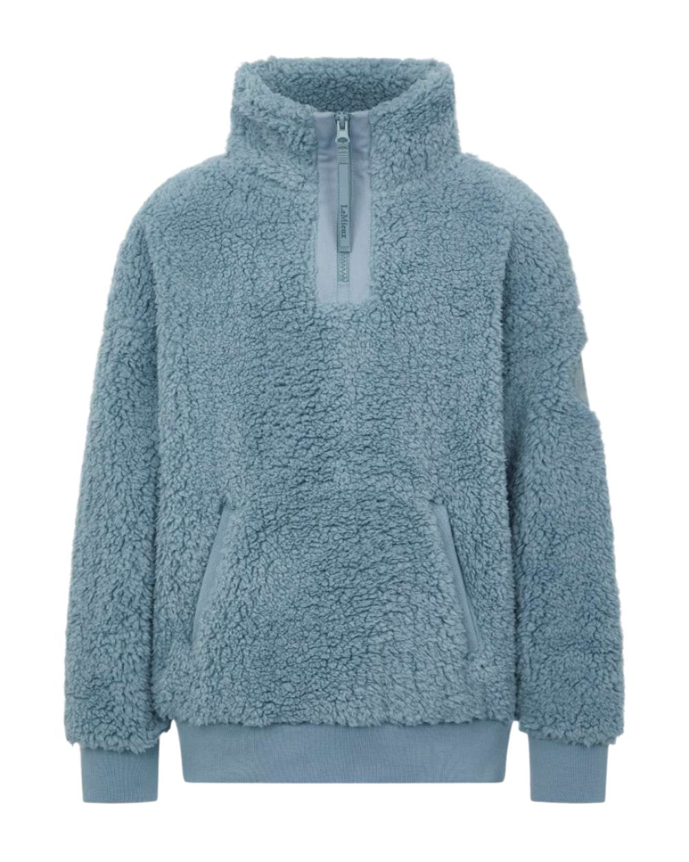 Glacier Coloured LeMieux Young Rider Tia Teddy Fleece On A White Background 