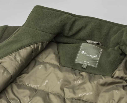 Padded lining Pinewood Harrie padded, thick windproof fleece jacket.