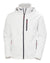 White coloured Helly Hansen Mens Crew Hooded Midlayer Jacket on white background #colour_white