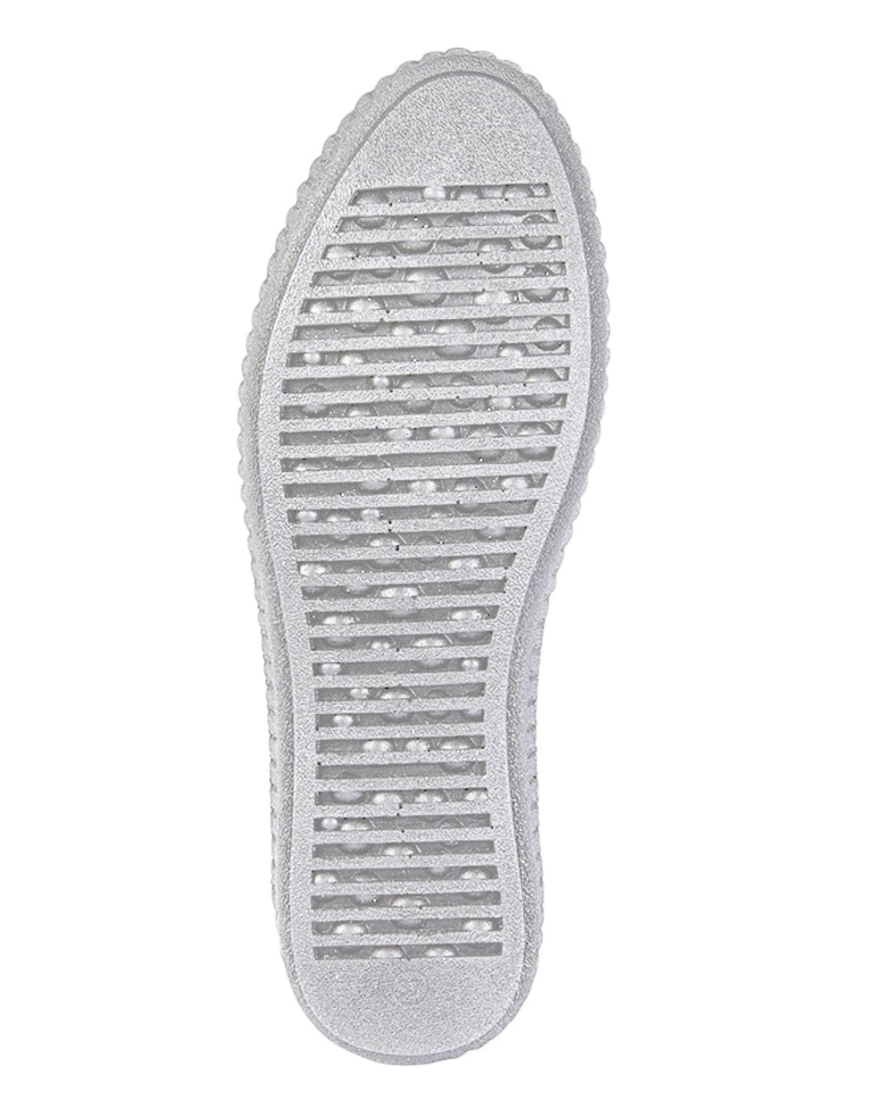 White Coloured Mod Comfys Womens Softie Elastic Lace Up Comfort Shoes on White Background
