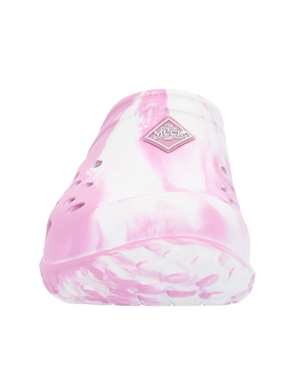 Pink Swirl Coloured Muck Boots Childrens Muckster Lite Clogs On A White Background 