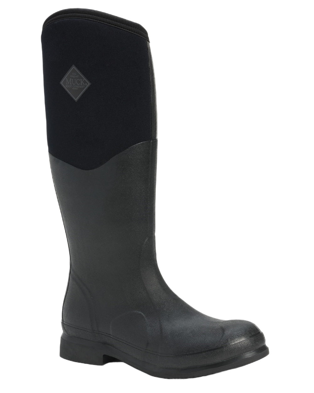 Black Coloured Muck Boots Colt Ryder All Conditions Riding Boots on White Background
