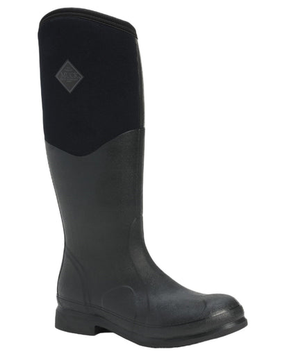 Black Coloured Muck Boots Colt Ryder All Conditions Riding Boots on White Background
