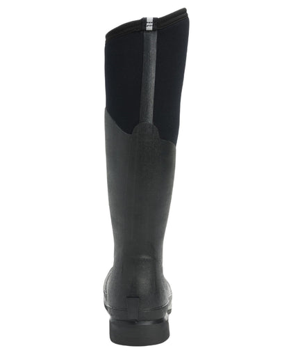 Black Coloured Muck Boots Colt Ryder All Conditions Riding Boots on White Background
