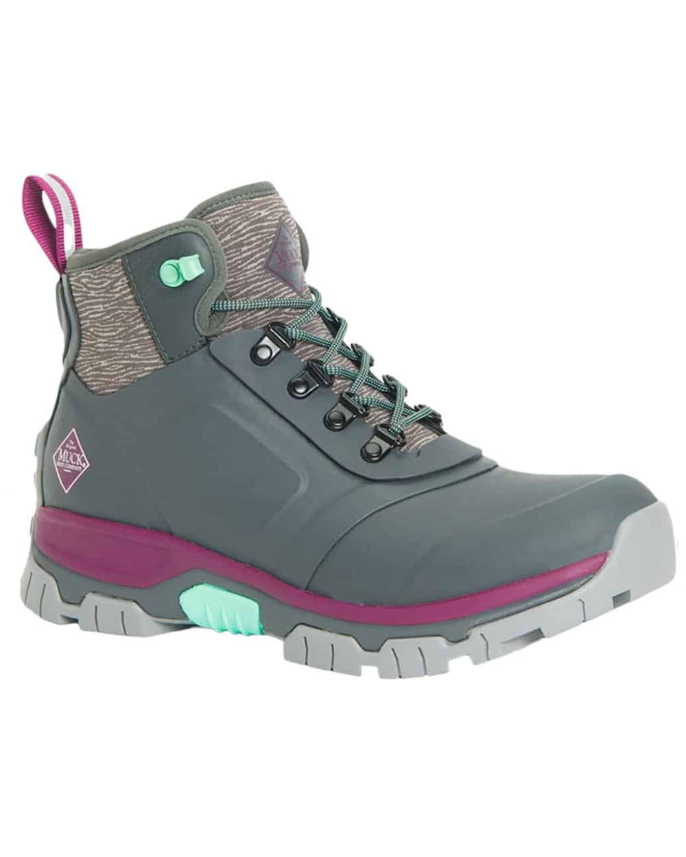 Grey Coloured Muck Boots Women&