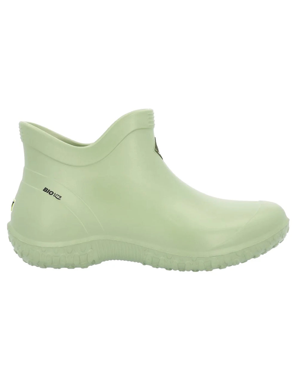 Resida Green Coloured Muck Boots Womens Muckster Lite Ankle Boots On A White Background 