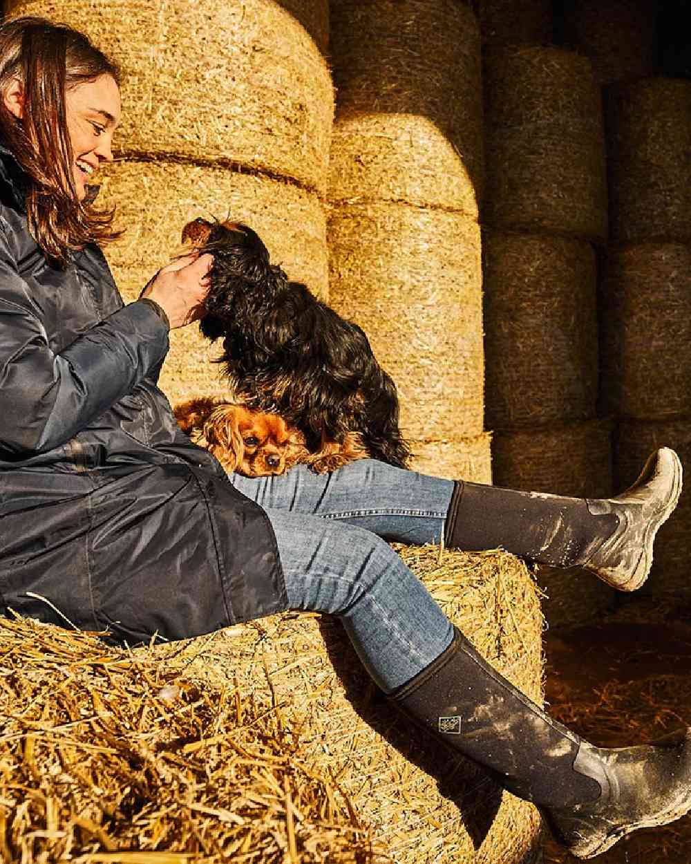 Girls with clearance guns muck boots