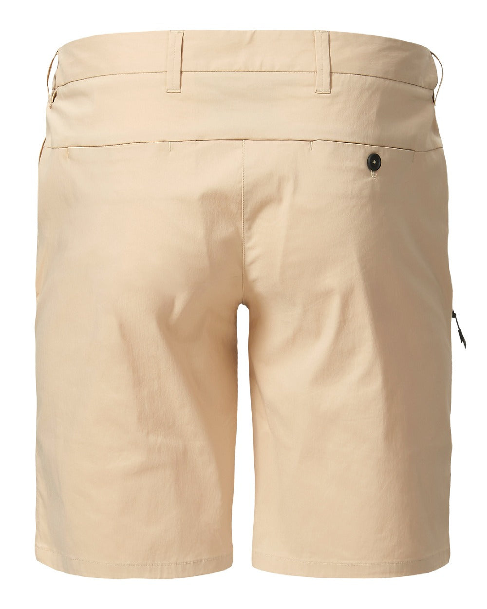 Beige coloured Musto Mens Cargo Shorts on white background 