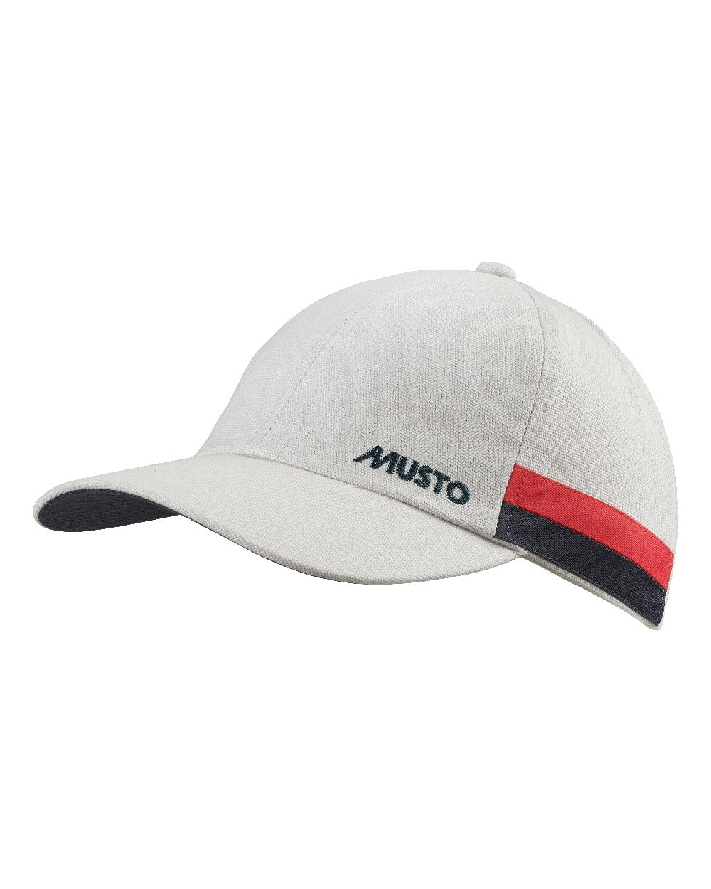 Platinum coloured Musto 64 Cap on white background 