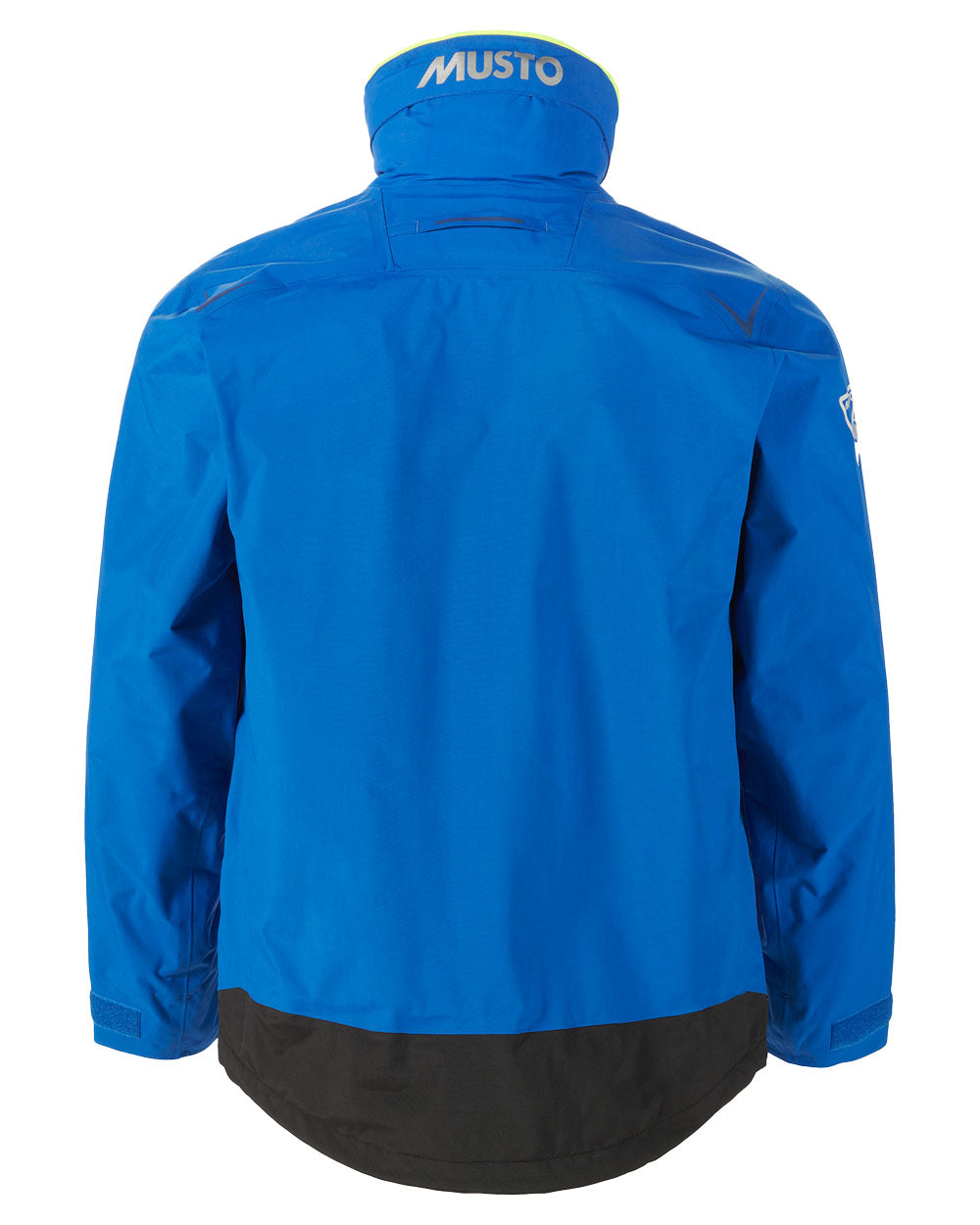 Aruba coloured Musto BR1 Solent Jacket on White background 