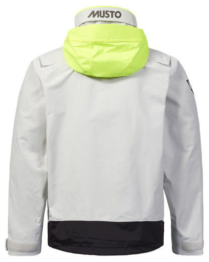 Platinum coloured Musto BR1 Solent Jacket on White background 