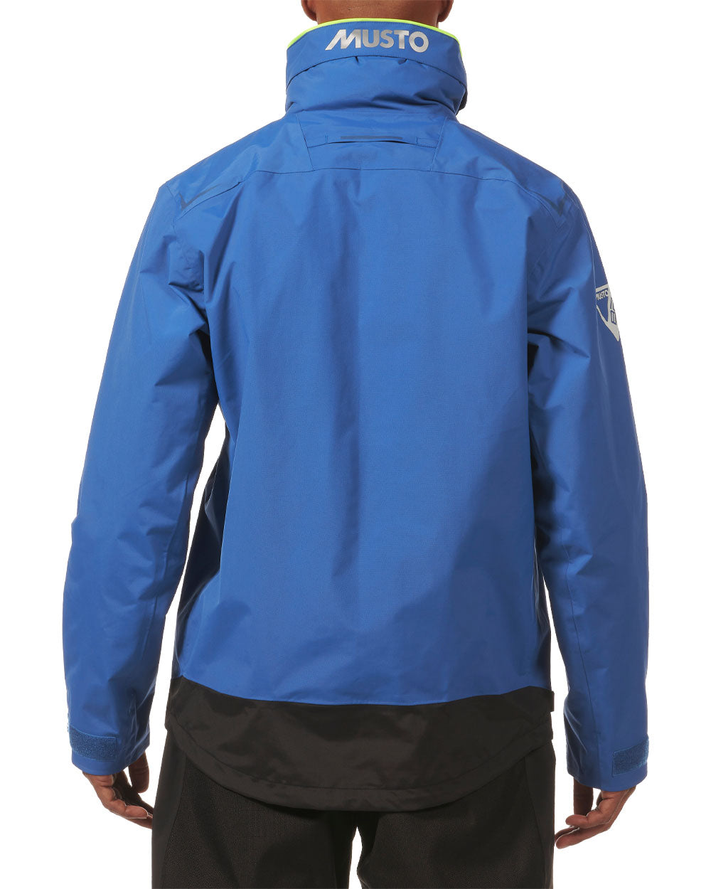 Racer Blue coloured Musto BR1 Solent Jacket on White background 