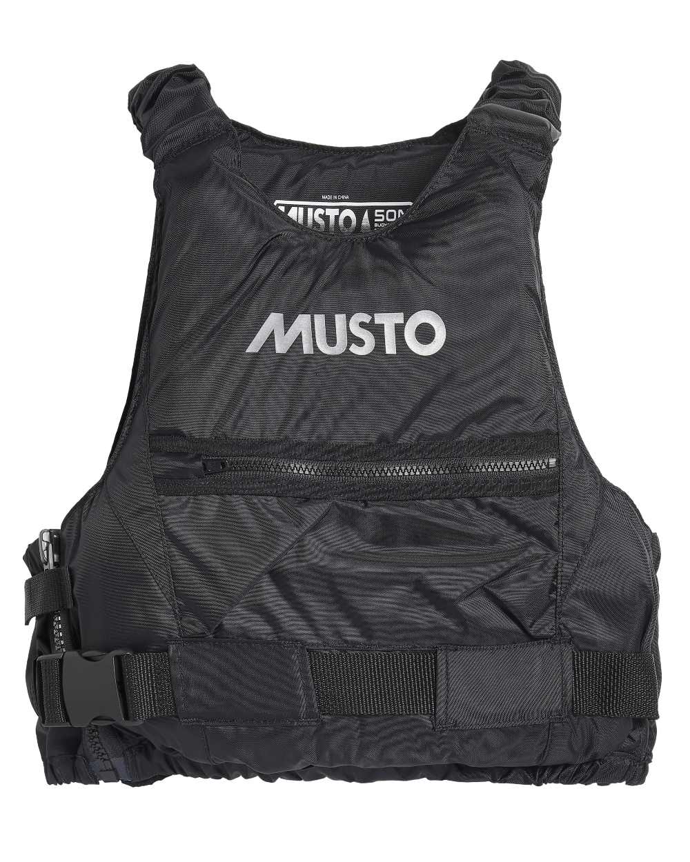 Black Coloured Musto Champ Buoyancy Aid 2.0 On A White Background 