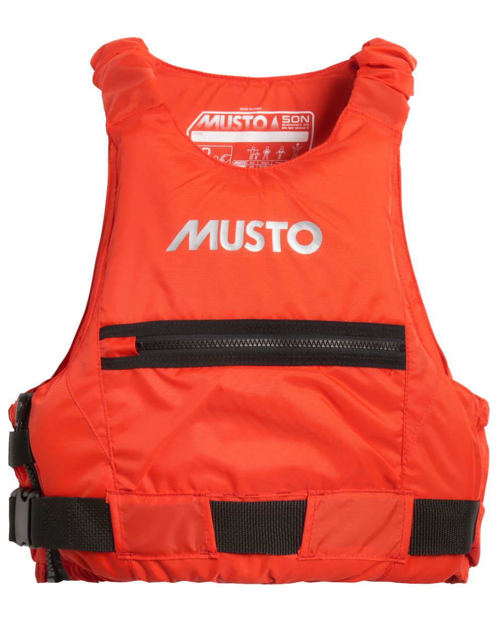 Oxy Fire Coloured Musto Champ Buoyancy Aid 2.0 On A White Background 