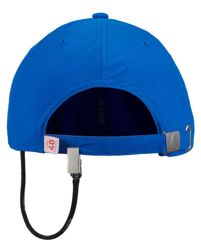 Aruba Blue Coloured Musto Corporate Fast Dry Cap On A White Background 