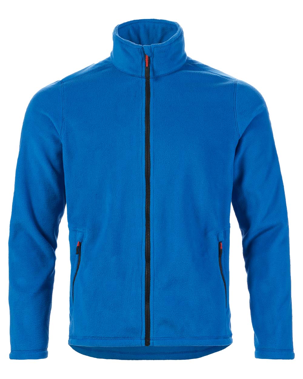 Aruba Blue coloured Musto Corsica Polartec 200gm Fleece 2.0 on White background 