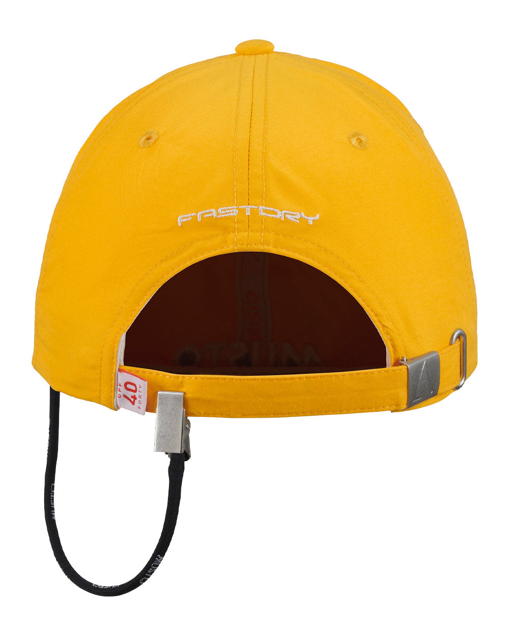 Gold coloured Musto Essential Fast Dry Crew Cap on White background 