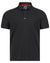 Black coloured Musto Essential Pique Polo Shirt on White background #colour_black