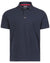 Navy coloured Musto Essential Pique Polo Shirt on White background #colour_navy