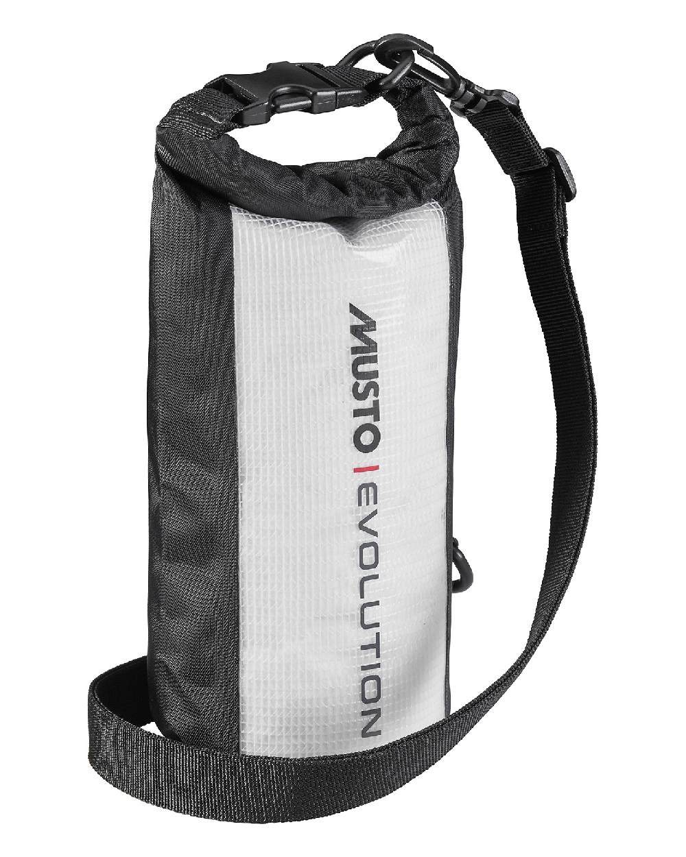 Black coloured Musto Evolution 1.5L Dry Tube on white background 