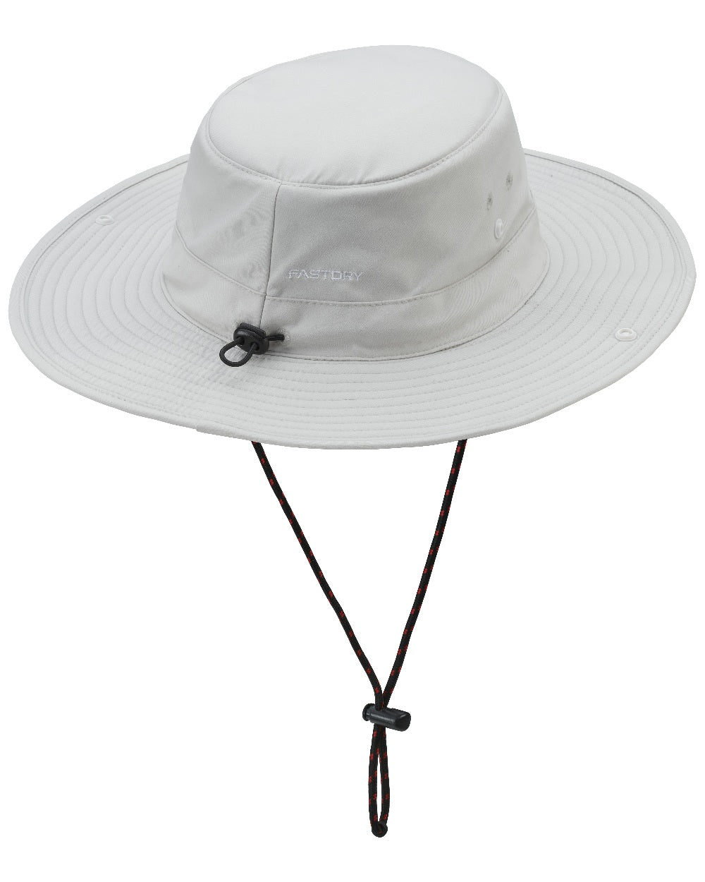 Platinum Coloured Musto Fast Dry Brimmed Hat on White Background
