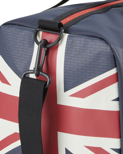 GBR Navy Coloured Musto Genoa Small Carryall on a White Background
