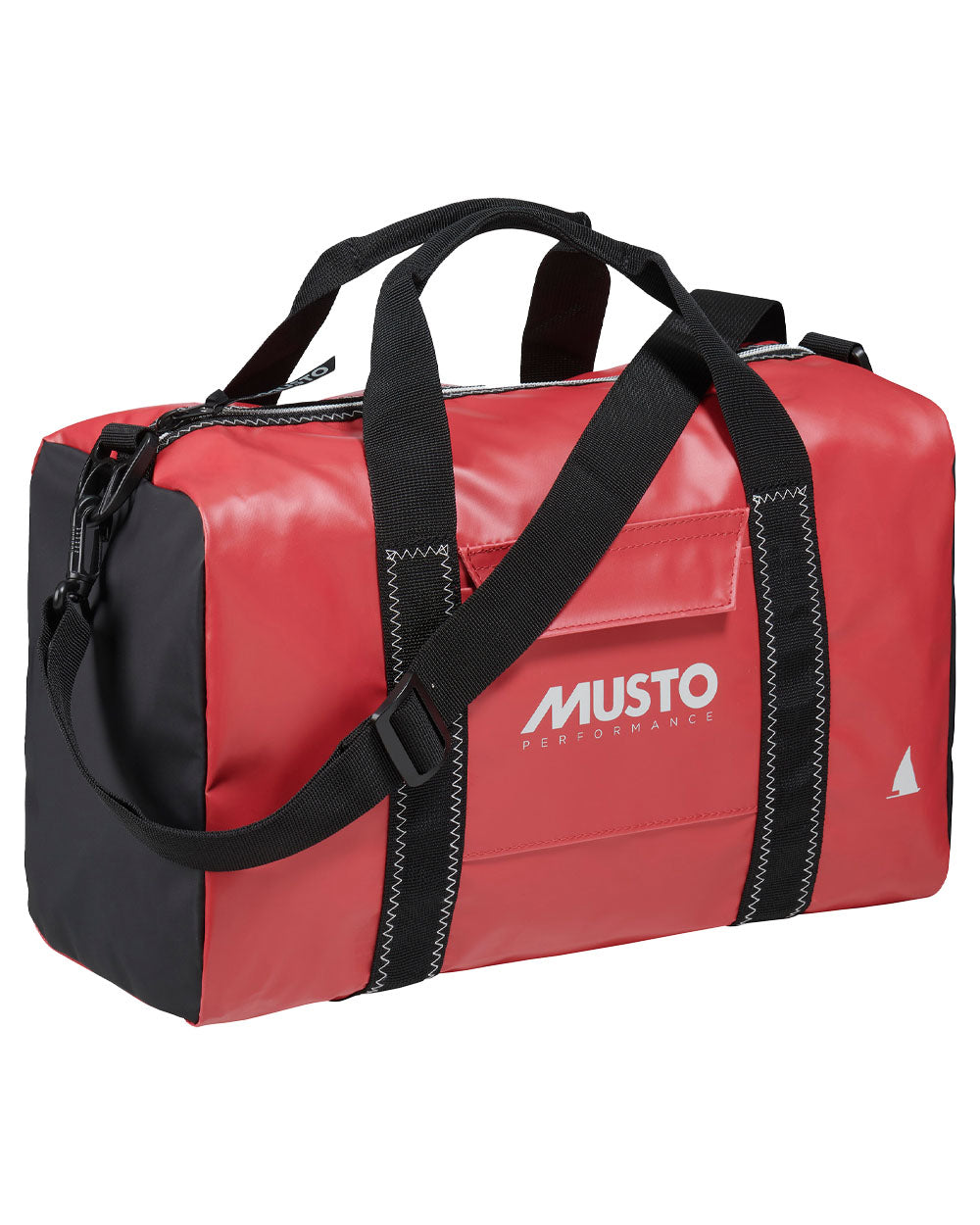 Sweet Raspberry coloured Musto Genoa Small Carryall on White background 