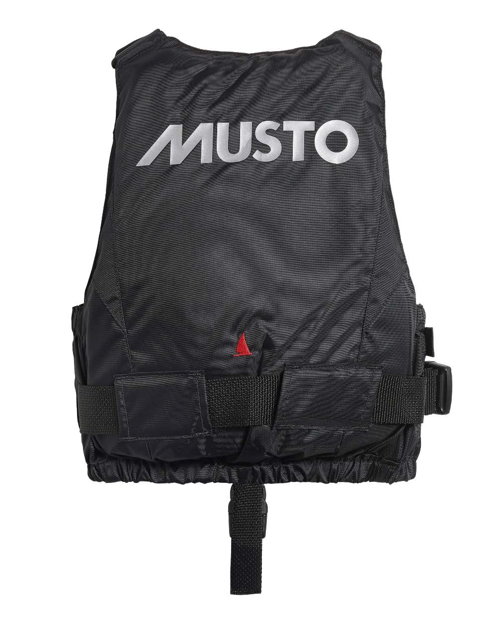Black Coloured Musto Junior Champ Buoyancy Aid On A White Background 