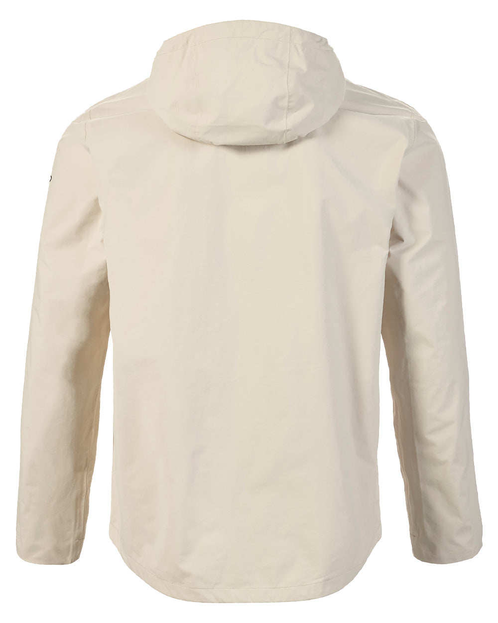 Pumice coloured Musto Marina Rain Jacket on White background 