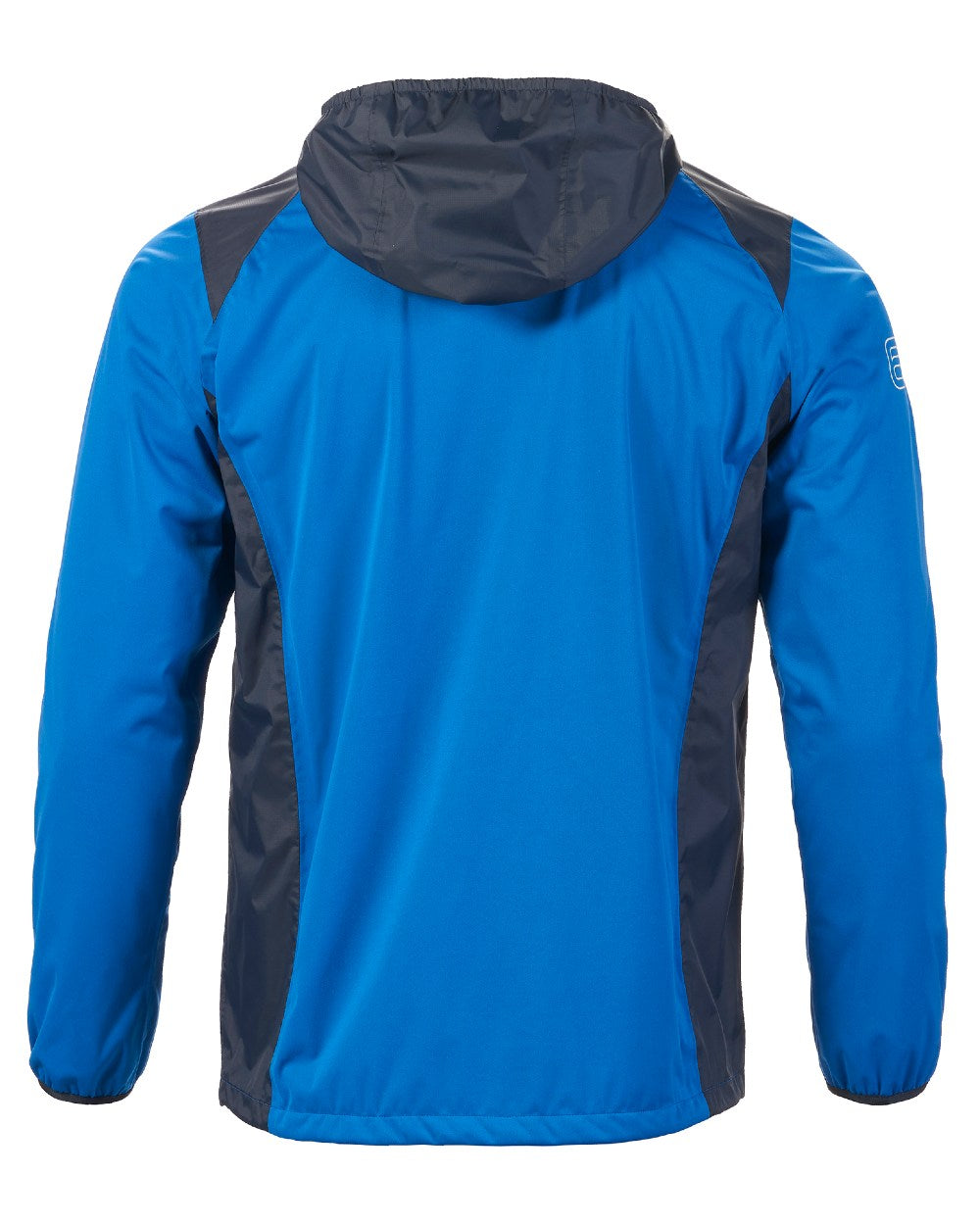 Aruba Blue/Navy Coloured Musto Mens 64 Active Waterproof Jacket On A White Background 