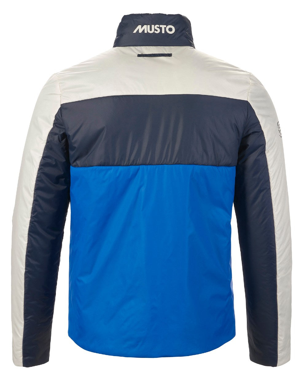 Aruba Blue Musto Mens 64 PrimaLoft Jacket On A White Background 